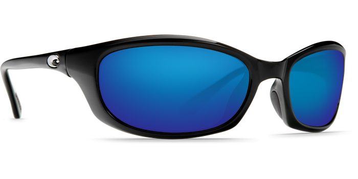 Shiny Black Fram Blue Mirror 580P