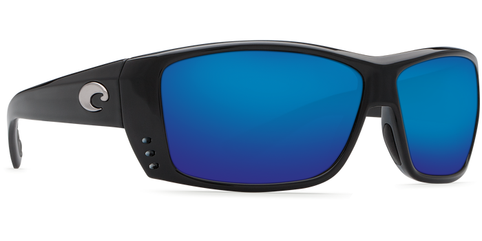 Shiny Black Frame Blue Mirror 580P