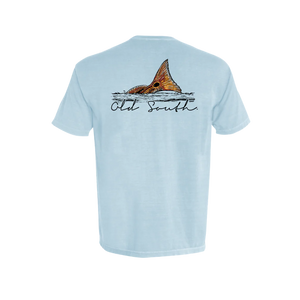 Red Fish Fin-Short Sleeve
