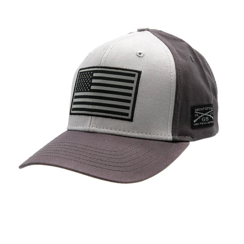 GS American Flag Grey Hat