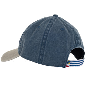 SKETCHY EMBROIDERED GRAPHIC RELAXED HAT