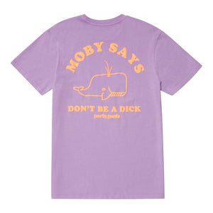 MOBY SAYS SS TEE