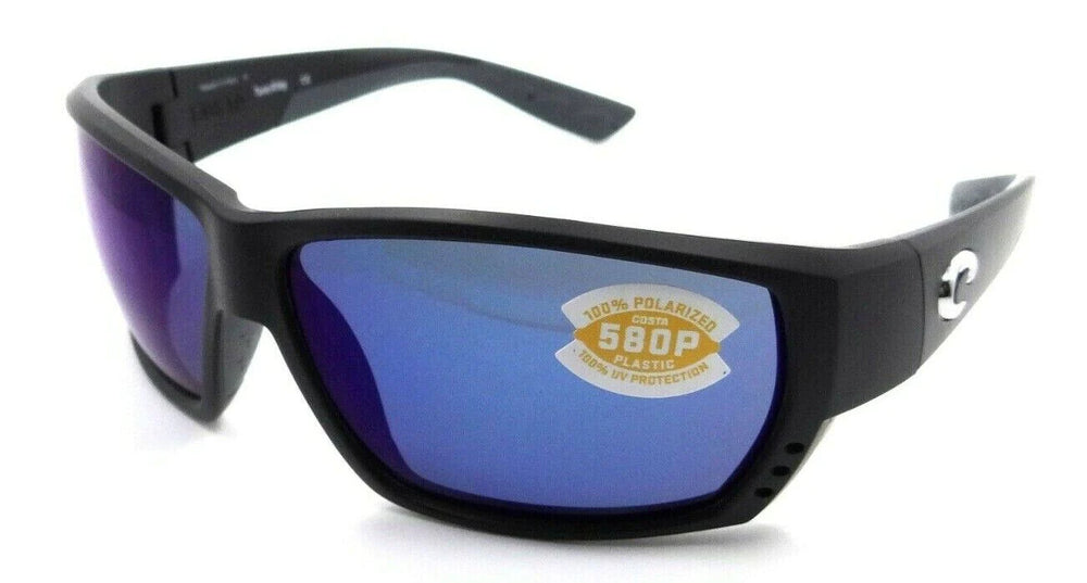 Matte Black  Blue Mirror 580P