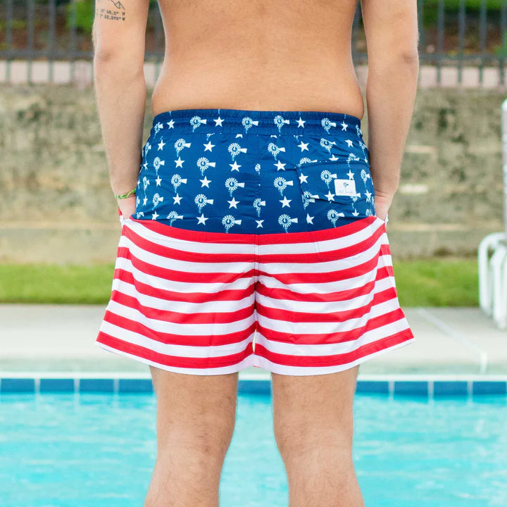 USA - Soft Mesh Swim Trunks